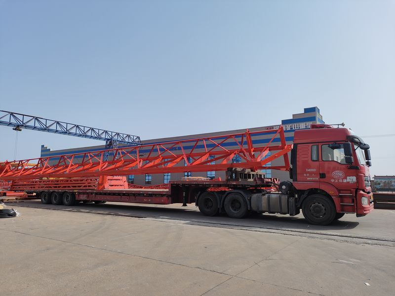 電動葫蘆門式起重機  MH10t—25m 制作完成，發(fā)往陜西榆林交付客戶使用