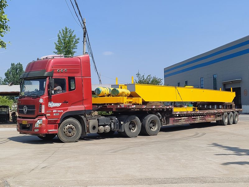 電動葫蘆橋式起重機(jī)  LH16/5t-16.4m 制作完成，發(fā)往湖南交付客戶使用。